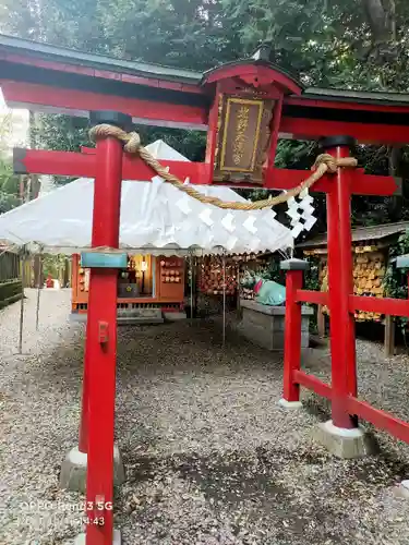 岩槻久伊豆神社の末社・摂社