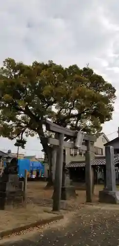 高須香取神社の鳥居