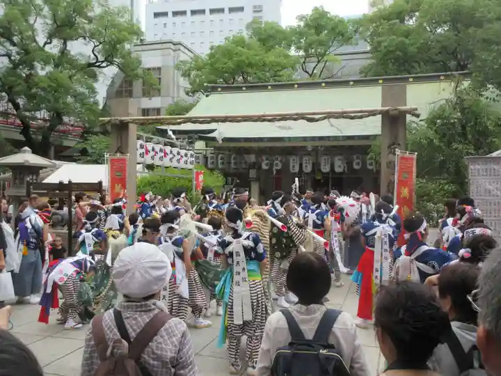 露天神社(お初天神)のお祭り