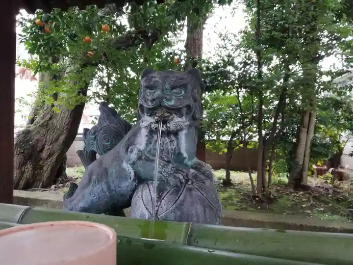 居木神社の手水舎