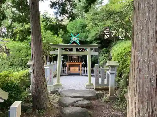 常陸国出雲大社の鳥居