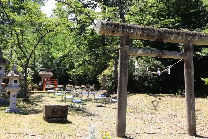 采女神社の鳥居