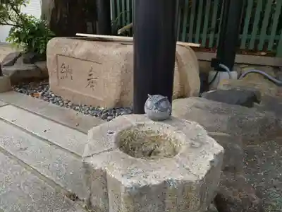 二宮神社の手水舎