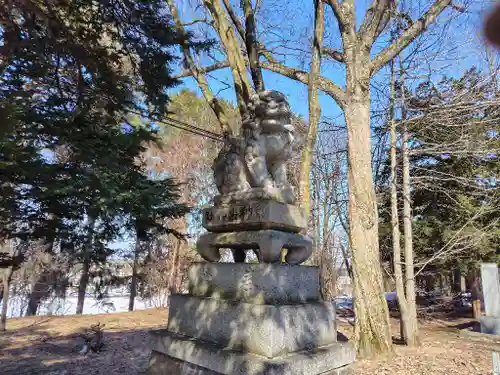 東神楽神社の狛犬