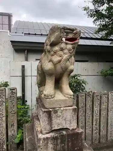 徳島眉山天神社の狛犬