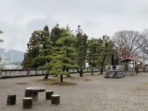 浅間神社の庭園