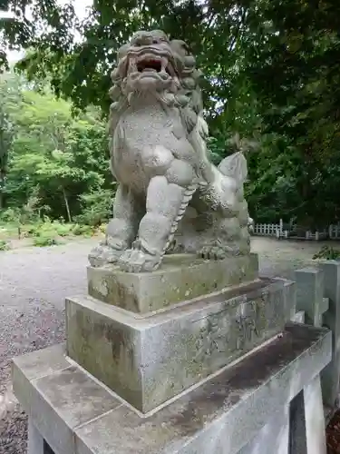 士別神社の狛犬