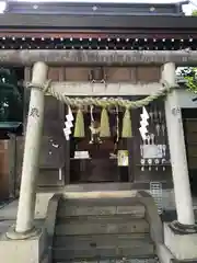 太子堂八幡神社の鳥居