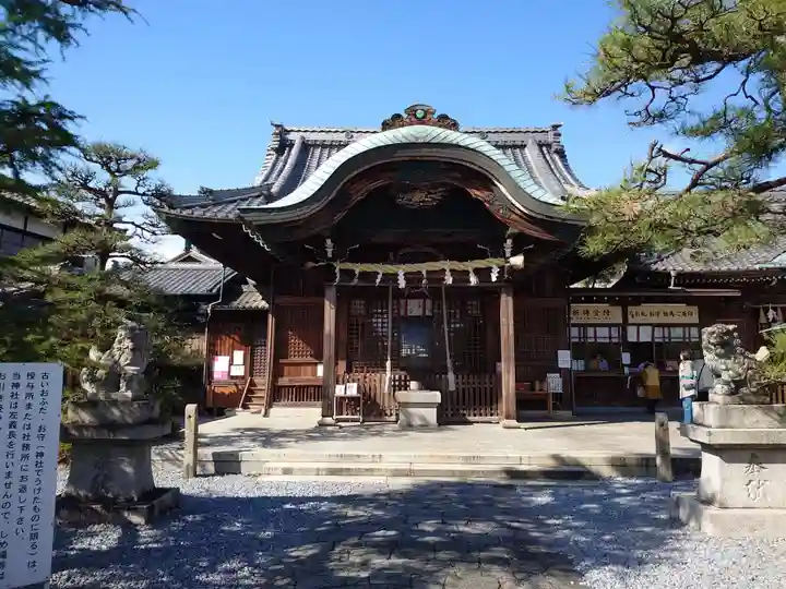 大垣八幡神社の本殿・本堂