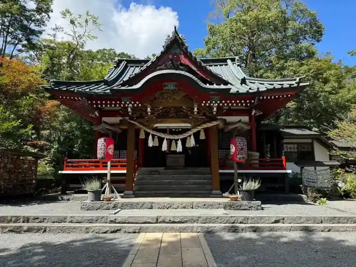 山中諏訪神社(山梨県)