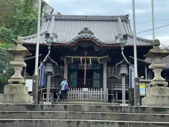 諏訪神社の本殿・本堂