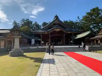 新潟縣護國神社の本殿・本堂