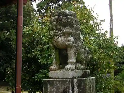 松陰神社の狛犬