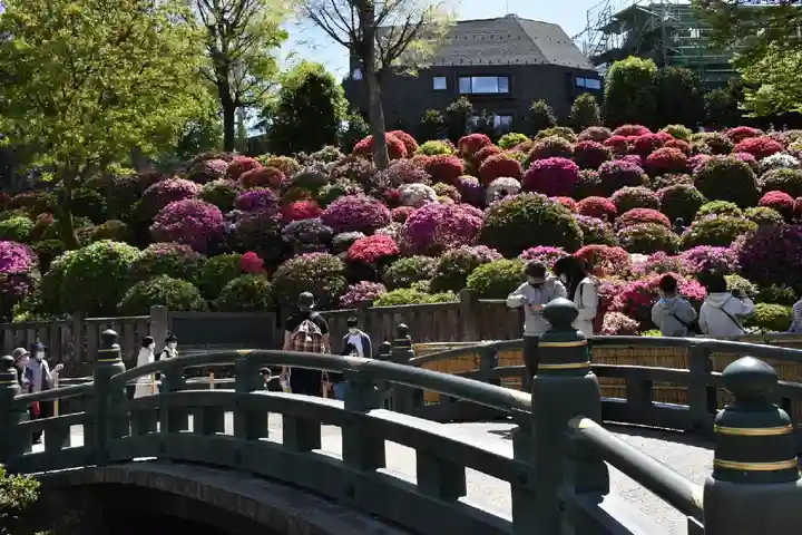 根津神社の庭園