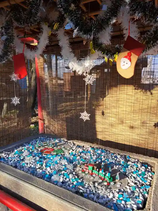 島田八坂神社の手水舎