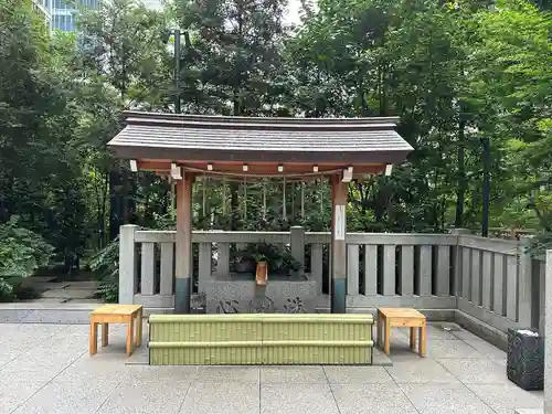 福徳神社（芽吹稲荷）の手水