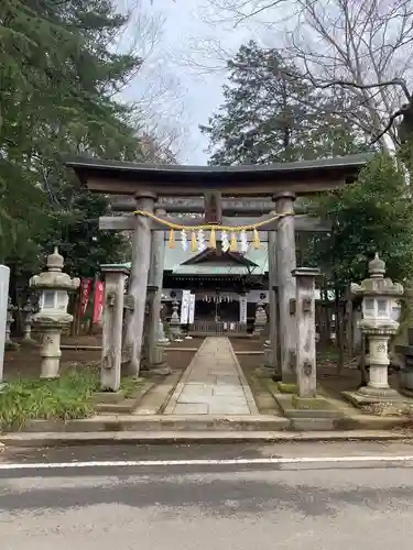 沓掛香取神社の鳥居