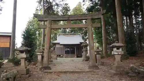 君子神社の鳥居