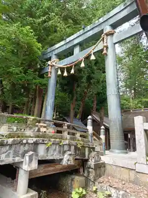 諏訪大社の鳥居