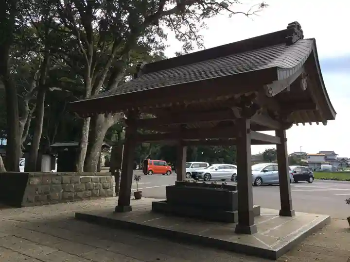 酒列磯前神社の手水舎