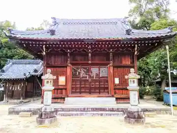 酒井神社の本殿・本堂