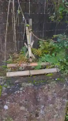 妻神社の手水舎