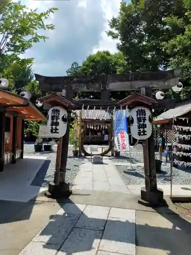 川越熊野神社の鳥居