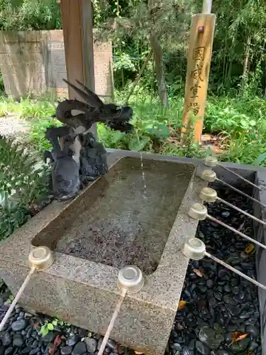 小名浜鹿島神社の手水