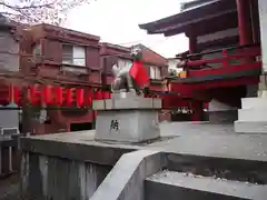 市谷亀岡八幡宮の狛犬