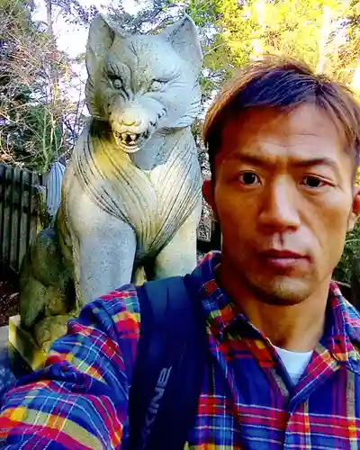 武蔵御嶽神社の狛犬