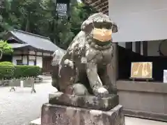 伊和神社の狛犬