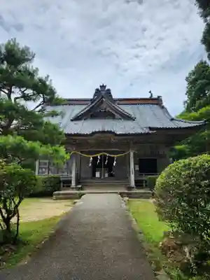 牛尾神社の本殿・本堂