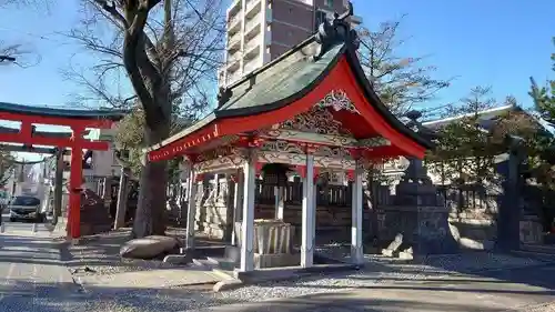 深志神社の手水舎