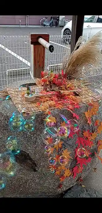 阿邪訶根神社の手水舎