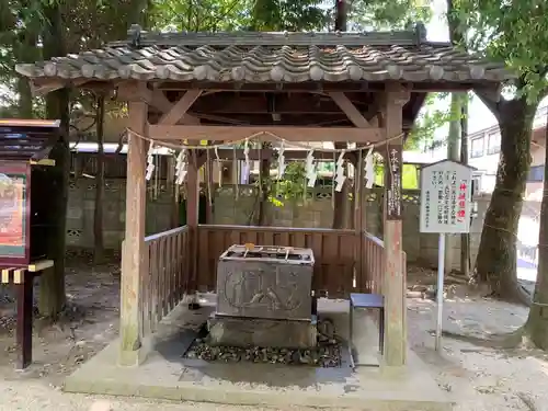 春日部八幡神社の手水