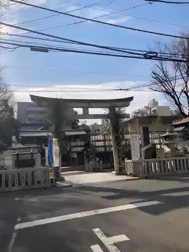 下谷神社の鳥居