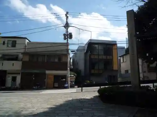 根津神社の周辺