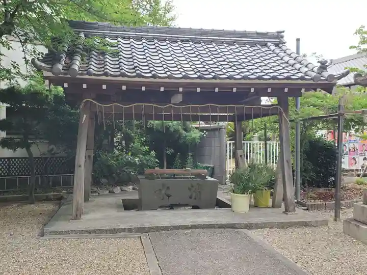 熊野三社の手水舎