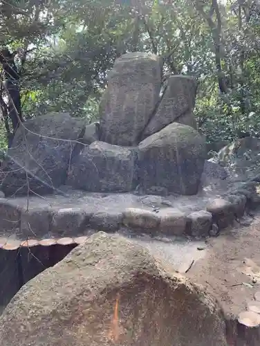 越木岩神社の自然