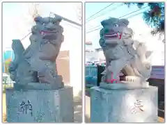 雷神社の狛犬