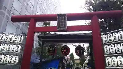 市守大鳥神社の鳥居