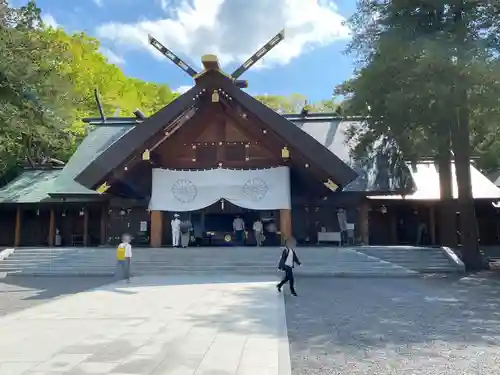 北海道神宮の本殿・本堂