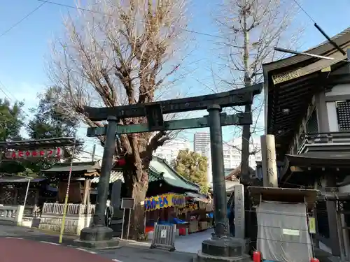 湯島天満宮の鳥居