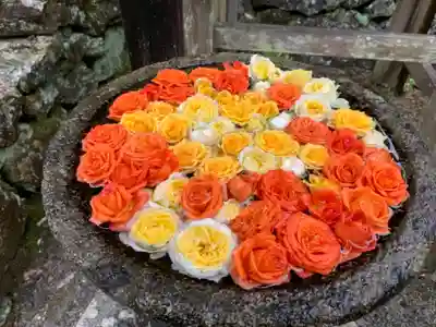 丹生都比売神社の手水舎