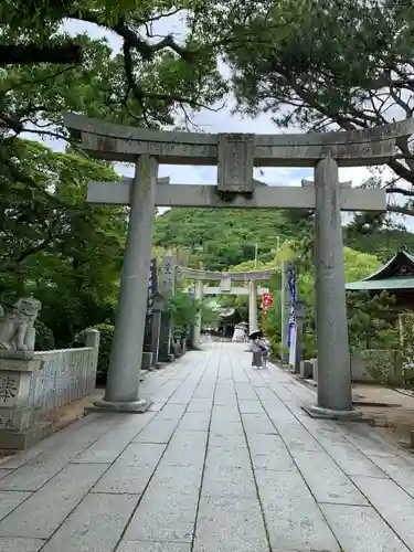 宮地嶽神社の鳥居