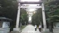帯廣神社の鳥居