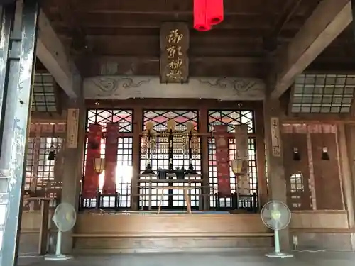 御形神社の本殿・本堂