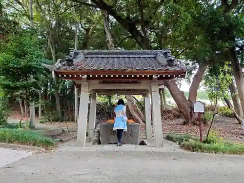 山之神社（北尾山之神社）の手水