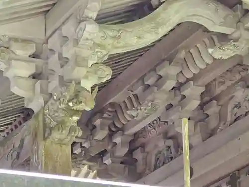 駒宇佐八幡神社の芸術