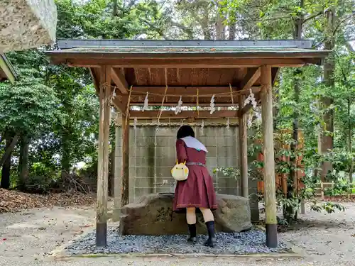 加世智神社の手水舎
